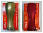 2 Stck McDonald's Sammelglas Gold / Rot Limitierte X-Mas Edition Coca-Cola-Glas