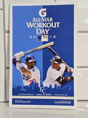 2012 Kansas City All-Star Workout Day Program July 9, 2012 Kemp Cano HR Derby - Image 1 of 4