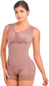 DELIÉ by Fajas DPrada Colombian Postpartum Girdle Full Body Shaper Cocoa Medium