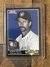 ROBIN YOUNT 1991 SCORE THE FRANCHISE #854 Milwaukee Brewers 2* AL MVP / HOF 1999