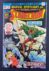 Cubierta Marvel Spotlight (1971) #26 casi nueva (9,4) Scarecrow Howard Chaykin - Imagen 1 de 2