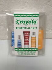3x Crayola Bundle Essential Kit Care Kid Friendly Hand Lotion Soap & More