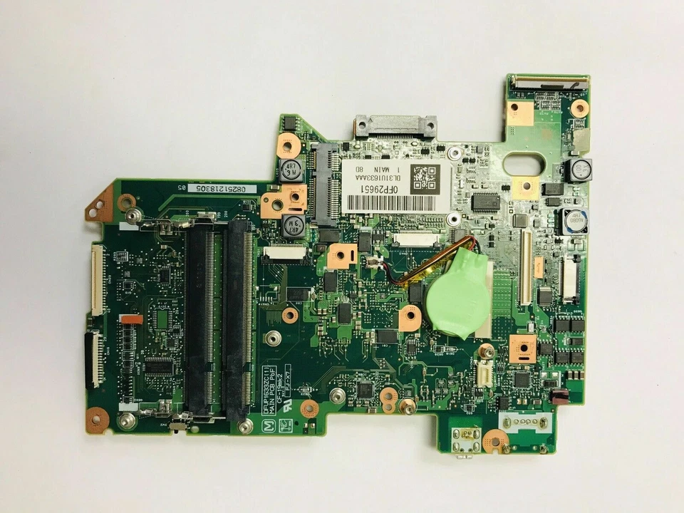 Placa madre Panasonic ToughBook CF-19 MK2 DFUP1633ZC DL31U1633AAA Foto 1 de 2