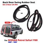 Weatherstrip Back Door Rubber Set 2 LH+RH Fits Nissan Patrol Safari Y60 1987-97