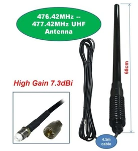 HEAVY DUTY UHF Antenna for GME UNIDEN ORICOM UHF CB 7.3dBi High Gain FIBREGLASS - Picture 1 of 1