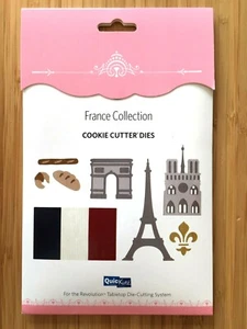 Quickutz Lifestyle Crafts Set di fustelle country -- Collezione Francia - 6 fustelle - Foto 1 di 3