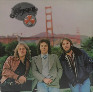 AMERICA Hearts USED 1975 LP Soft Rock Vinyl Record WB-2852 - Picture 1 of 2