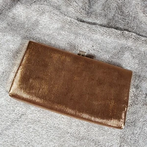 Shirl Miller LTD. Bolso Clutch de Noche Cartera DE COLECCIÓN Hecho en EE. UU. - Imagen 1 de 3