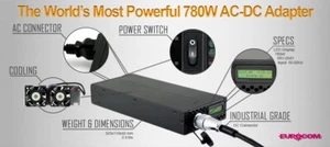 Single 780W AC Adapter for Alienware Area 51m R1 R2; with DC Cable included - Picture 1 of 3