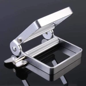 Toothpaste Squeezer Tool Dispenser Metal Paint Tube Hand Z0Y7 Roll Wringer B9X5 - Picture 1 of 9