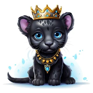 3X Autoaufkleber Sticker Baby Black Panther Aufkleber - Picture 1 of 1