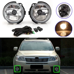 Lámpara antiniebla de parachoques delantero + kits de arnés de cables para Subaru Forester 2008-2013 - Imagen 1 de 11