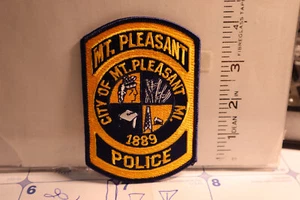 police patch  MT PLEASANT POLICE MICHIGAN - Picture 1 of 1