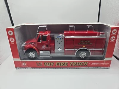 First Gear Speedway DuraStar Juguete Camión de Bomberos Motor Luces Sonidos Escala 1:24 Foto 1 de 4