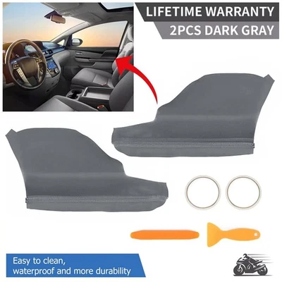 Dark Gray Front Door Panel Armrest Replacement Cover For Honda Odyssey 2011-2017 - Image 1 of 4
