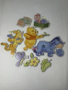 Mid Century WDP Disney WINNIE THE POOH WALL DECOR TIGGER EEYORE PIGLET Vintage - Picture 1 of 10