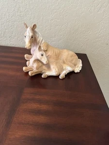 Vintage Universal Statuary 268 Horse Pals Ceramic Sculpture 1998 Great condition - Picture 1 of 12