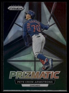 🔥💎📈 2023 Panini Prizm #P19 Pete Crow-Armstrong Prizmatic - Picture 1 of 2