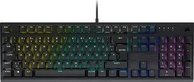 Corsair K60 RGB PRO Low Profile Mechanische Gaming Tastatur Cherry MX Speed DE - Bild 1 von 4