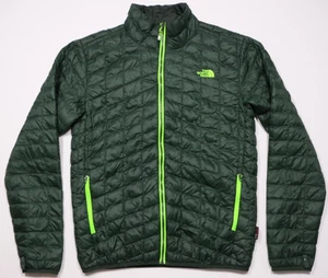 North Face Men's S Quilted Puffer Jacket Full Zip Poly/Nylon Weather Resistant - Picture 1 of 11