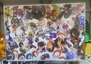 Splatoon 10th Anniv. Special Illustration Poster B2 Size Nintendo Store JP Excl. - Picture 1 of 8