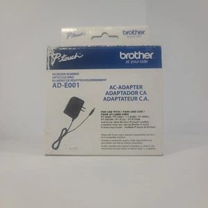 AC Adapter Brother P-Touch Label Printer AD-E001A ADE001A 12V Power Supply OEM - Afbeelding 1 van 8