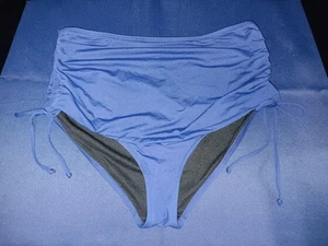 Markenlos Damen Sinch Seite Marineblau Badeslip Größe Large - Bild 1 von 1