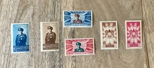 French Colonies Syria Syrie 1949 Husni El Zaim Complete Set - Mint Hinged - Foto 1 di 2