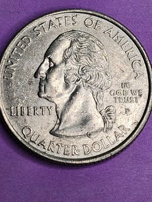 2008-p Error Arizona Quarter Multiple Die Chips Obverse And Reverse AU/BU - Image 1 of 4