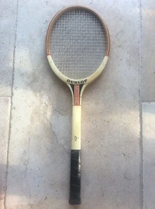 Vintage Dunlop Britannic Grip 4 Tennis Racket 1960s Prop Window Display - Picture 1 of 4
