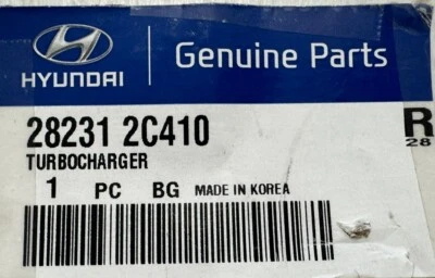 NEW OEM Turbocharger Assembly 282312C410 for Hyundai Genesis Coupe 2.0L 10-12 - Image 1 of 4