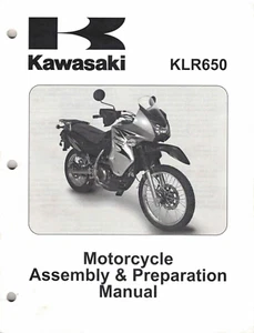 OEM Genuine Kawasaki New Bike Service/Assembly Manual KL650 KLR650 2008 - Bild 1 von 2