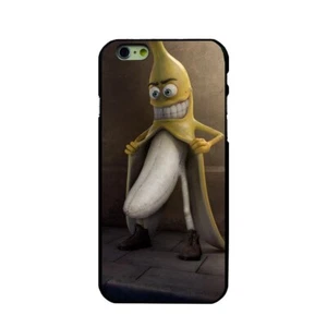 COQUE iPHONE 5C LA FOLLE BANANE SILICONE SOUPLE (TPU) - Photo 1 sur 1