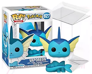 Pokemon Funko Pop Games 627 Vaporeon Vinyl Figur mit klarem PVC Schutz - Bild 1 von 13