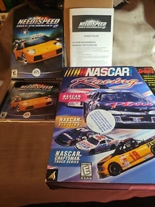 Need For Speed: Hot Pursuit 2 (2002) EA Small Box PC & Nascar Racing 1999 Comple - Picture 1 of 7