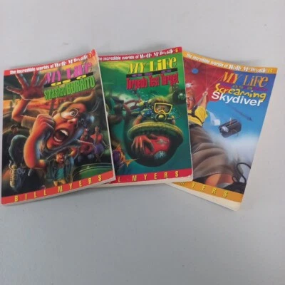 😇 Bill Myers Wally Mcdoogle 3 Books Bulk Lot Vintage Pb My Life Christian Kids - image 1 of 4