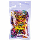 Scunci Medium Size Assorted Polybands In Re-Sealable Bag - 500 Count