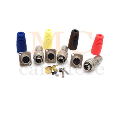 Hirose MXR-8P-8P 4 6 8pin aviation plug,for Sony RCP-1500 CNC industrial camera - Image 1 of 4