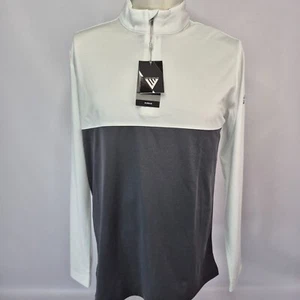 Level Wear Quarter Zip Men's Medium Windbreaker Mock Neck Michelob Ultra Golf - Picture 1 of 14