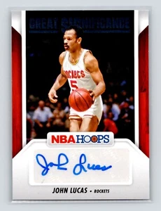 Aros Panini 2024-25 #GS-JLR John Lucas Gran Significado Auto Houston Rockets - Imagen 1 de 2