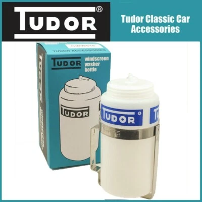 Tudor Windscreen Washer Bottle and Stainless Steel Bracket For MORRIS MINOR - Image 1 of 4
