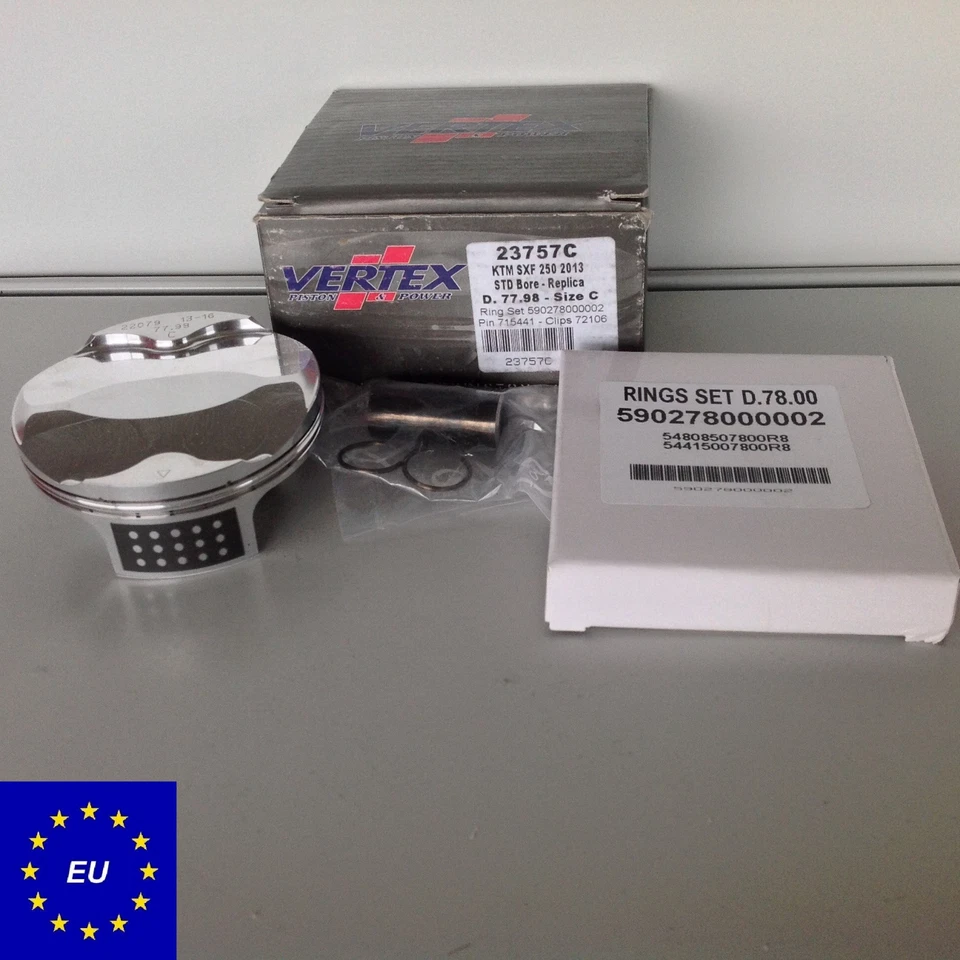 KIT PISTÓN VERTEX 14-15 HUSQVARNA FC 14-16 FE 14-16 KTM EXC 13-15 SX 250 77,98mm Foto 1 de 1