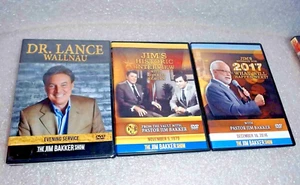 Jim's Historic Interview With Ronald Reagan - The Jim Bakker Show 1979 3  DVD's - Picture 1 of 14