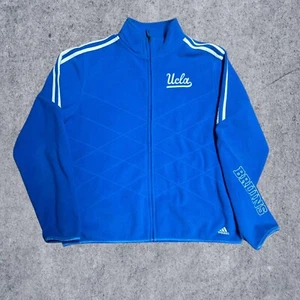 Adidas Ucla Bruins Fleece Jacket Xl Blue - Picture 1 of 4