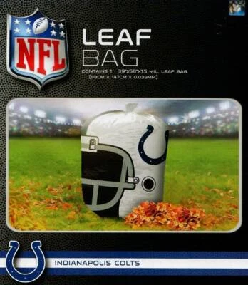 2 Indianapolis Colts Stuff-A-Helmet Leaf Bag by Fabrique Innovations NFL Product - Image 1 of 4