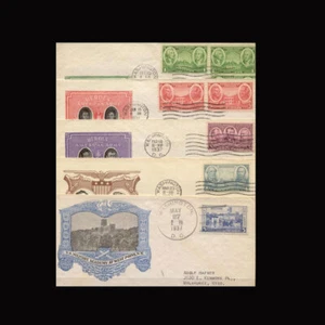 US Stamp Regular Issues Used, VF S#785-89 Mixed Set... - Picture 1 of 1