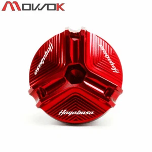 Tornillo de cubierta de tapón de taza de filtro de aceite de motor para SUZUKI HAYABUSA GSX 1300R 1999-2022 - Imagen 1 de 11