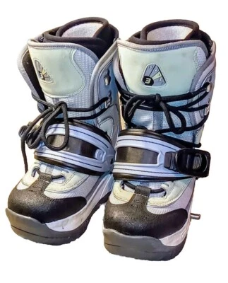 Rossignol SIS Emery Step In Snowboard Boots Herren Größe 5,5 grau schwarz - Bild 1 von 4