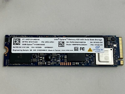 Intel Optane Memory H20 HBRPEKNL0202AH 512GB M.2 2280 NVME SSD 512GB + 32GB NAND - Image 1 of 4