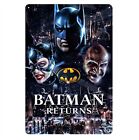 Batman Returns Movie (1992), panneau rétro métal/vintage (8*12 ou 12*18) pouces appr.